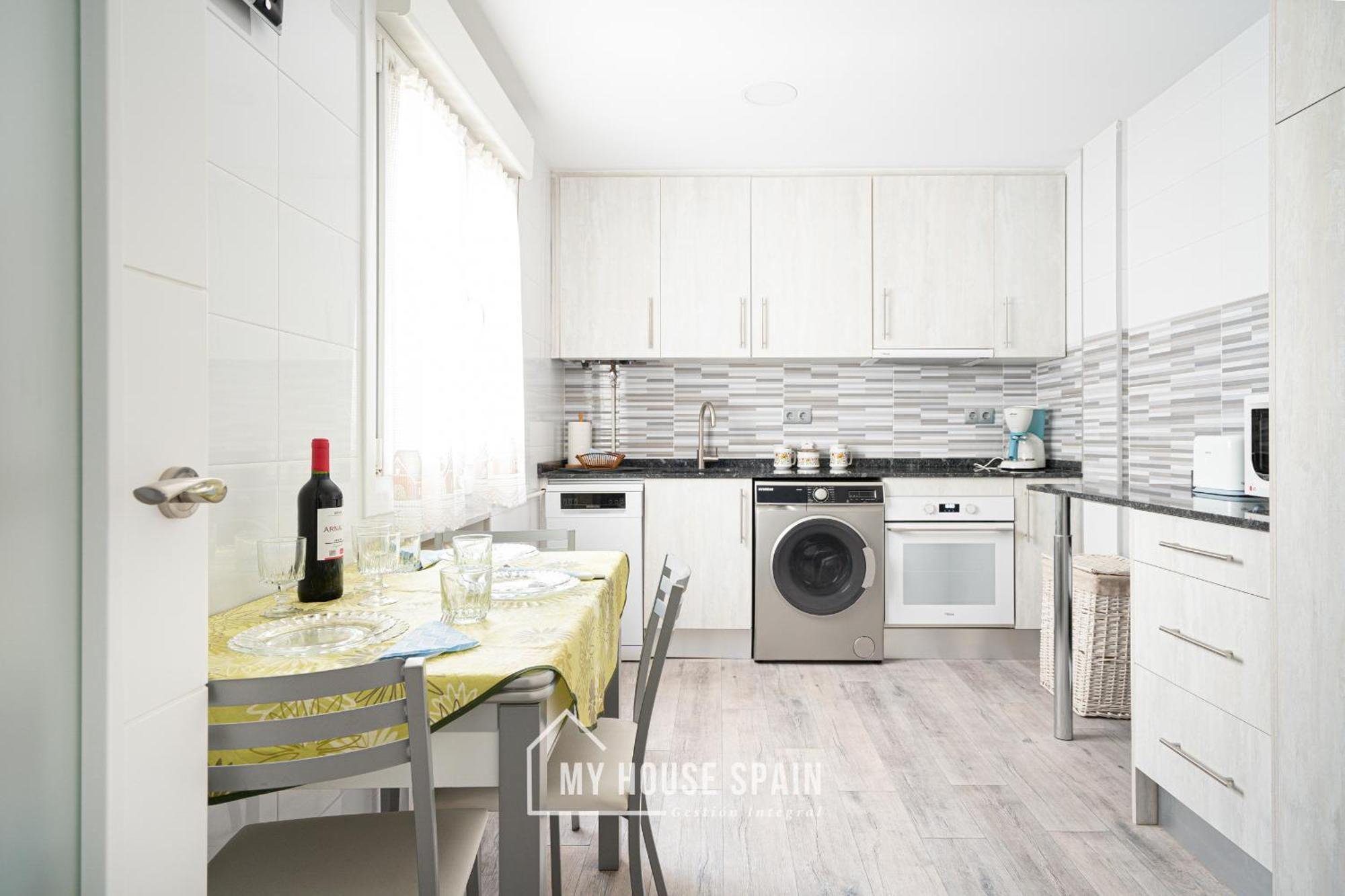 Myhousespain - Piso 3 Habitaciones Cerca Playa San Lorenzo Gijon Bagian luar foto